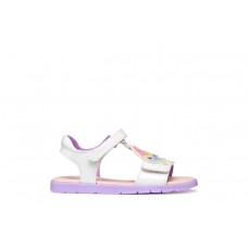 GEOX πέδιλο παιδικό J65P1C 000HH C0761 λευκό